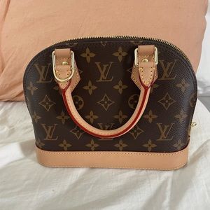 Louis Vuitton Alma BB Authentic Mini Handbag!!